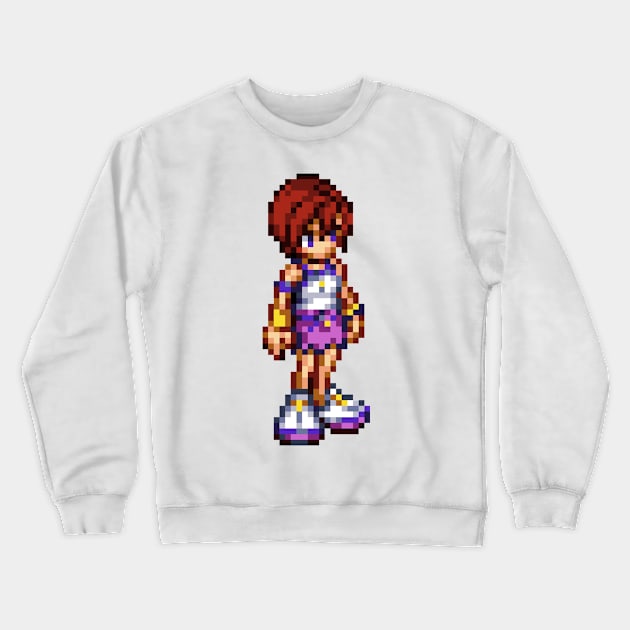 Kairi Sprite Crewneck Sweatshirt by SpriteGuy95